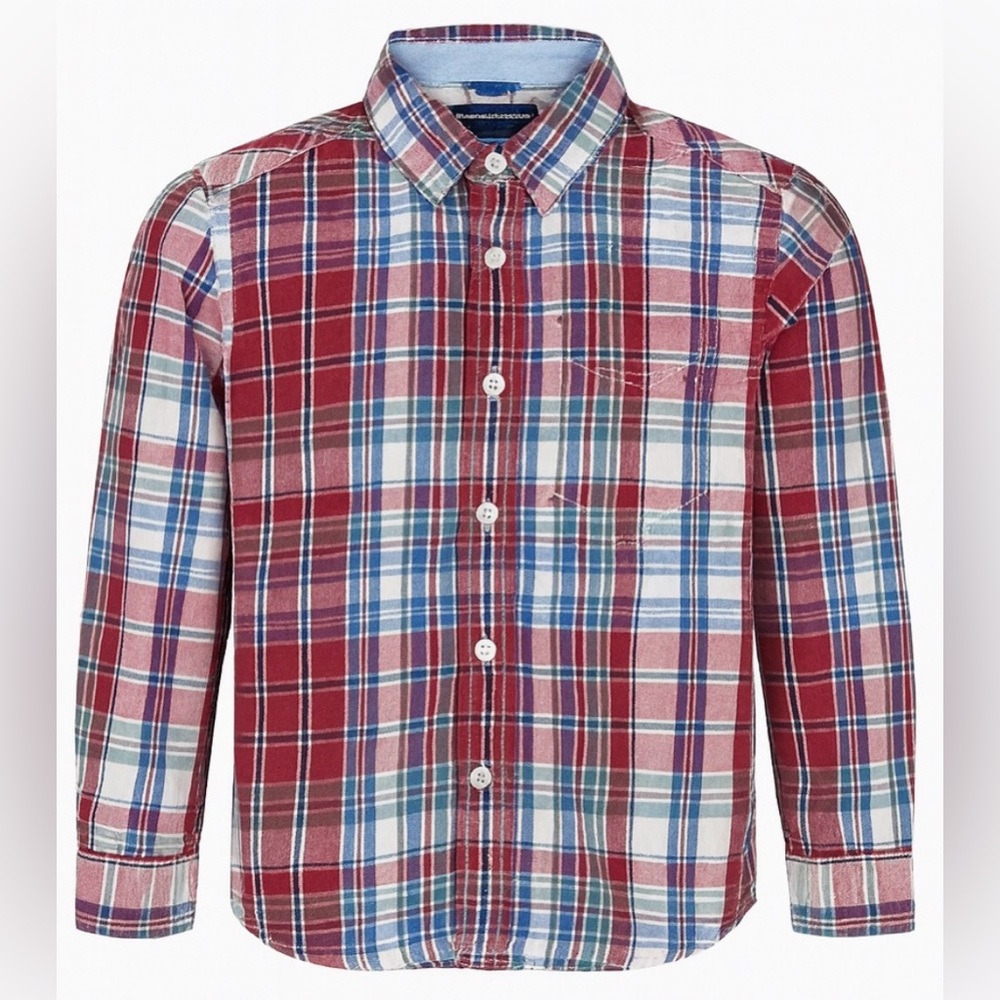 Tommy Hilfiger Plaid Button Down 2T